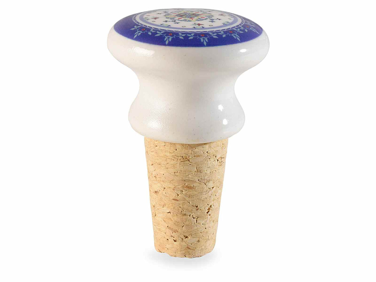 Tappo Sughero e Ceramica Decorata - immagine 2