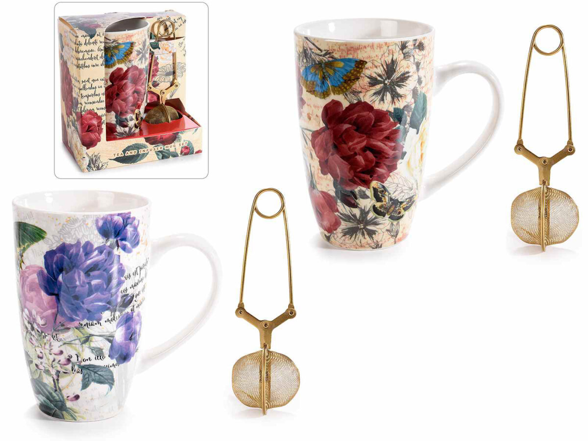 Set Tazza in Porcellana e Infusore - immagine 3