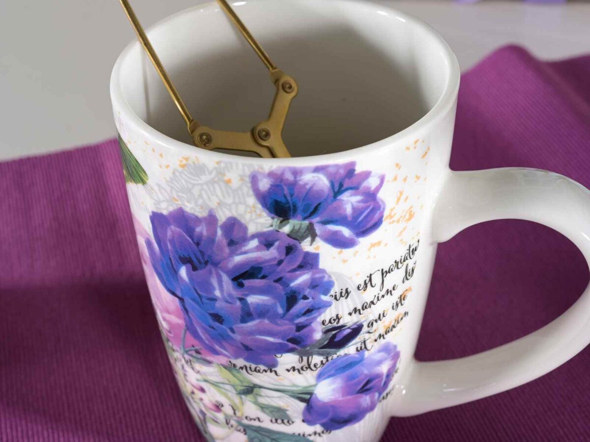 Set Tazza in Porcellana e Infusore - immagine 2