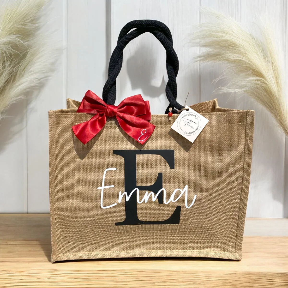 Borsa in juta personalizzata - immagine 11