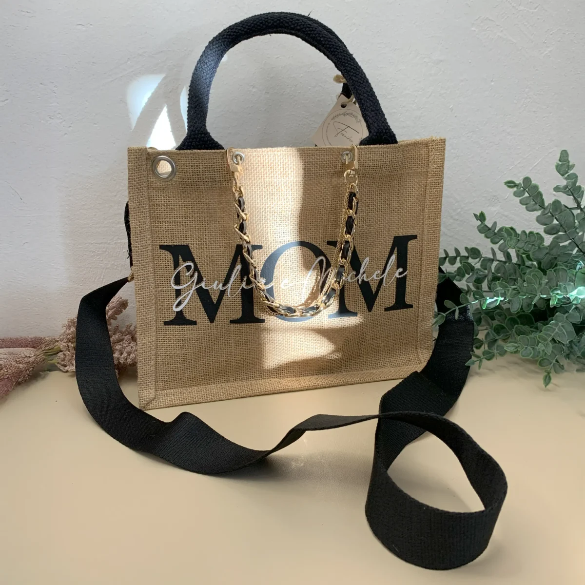 Borsa in juta personalizzata - immagine 8