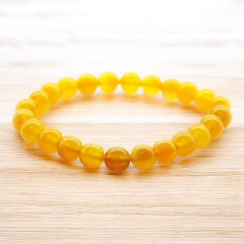 Braccialetto in Calcite Miele - Attira la Ricchezza