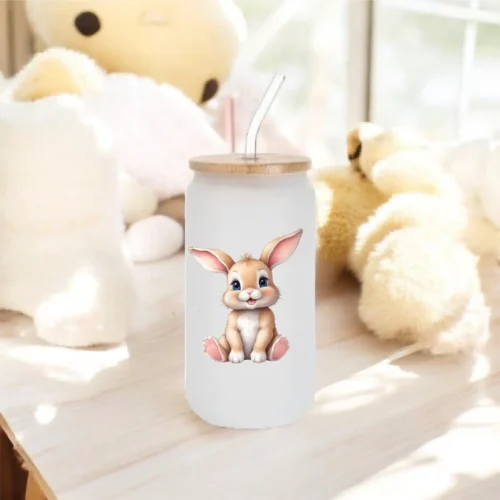 Tazza Cannuccia Bambini Nome e Disegno Personalizzata