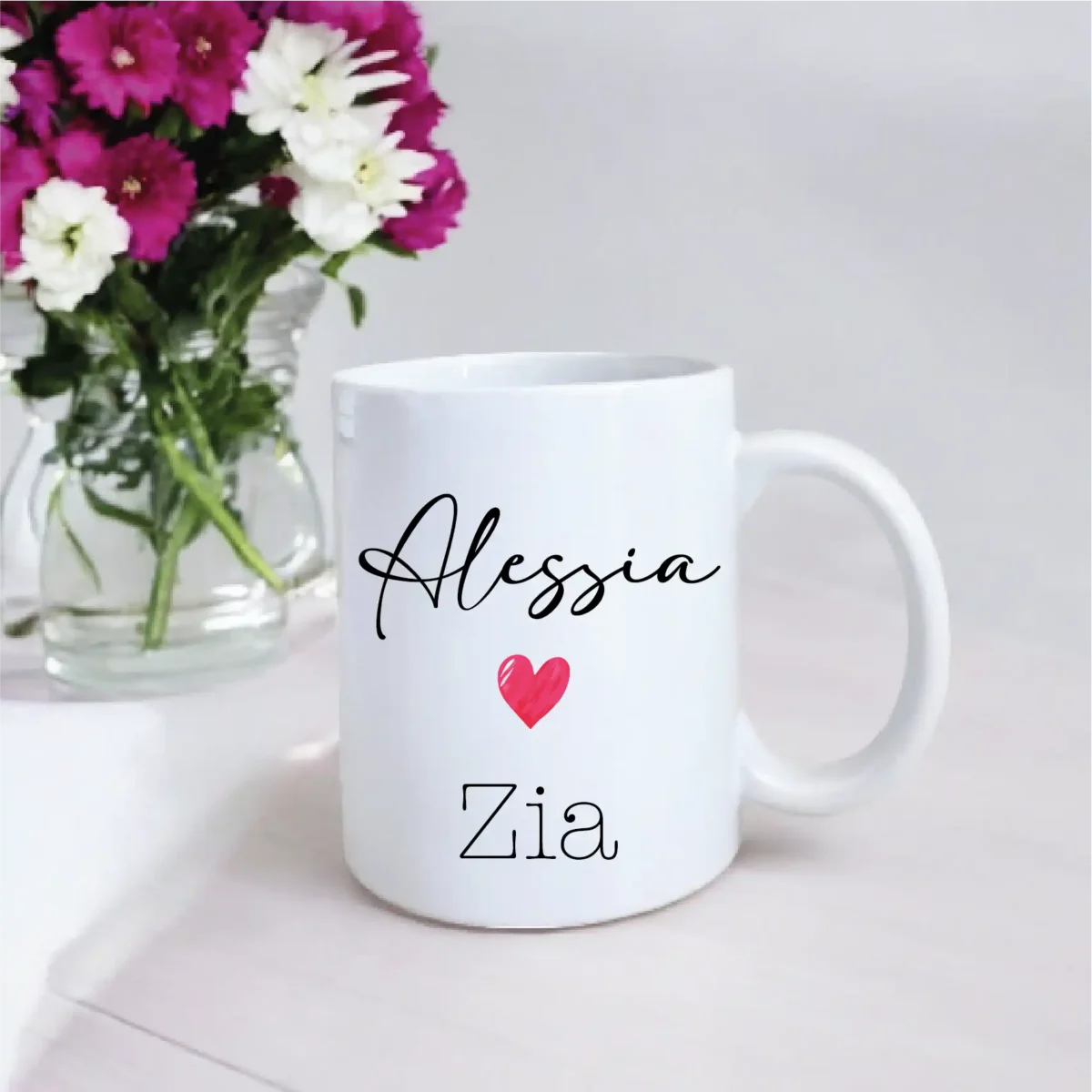 Tazza Zia Personalizzata