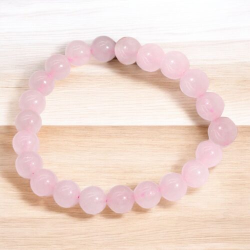 Braccialetto in Quarzo Rosa - Amore & Riconciliazione