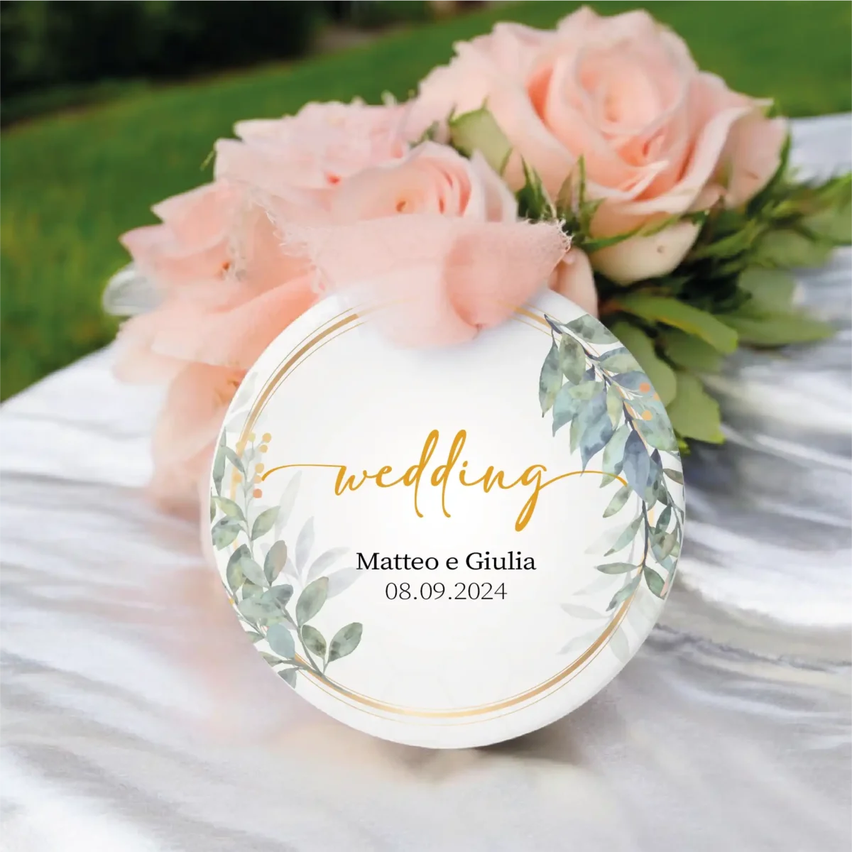 Ornamento Matrimonio Personalizzabile