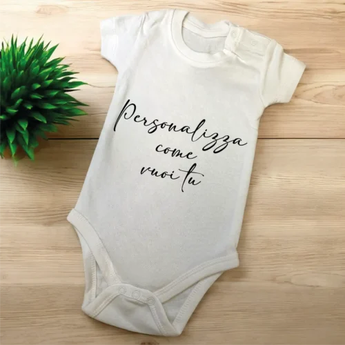 Body Neonato 0-6 Mesi Personalizzato