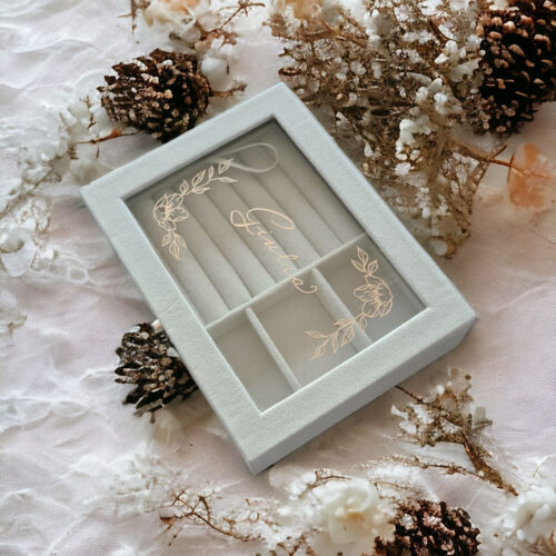 Portagioie con Vetro Personalizzabile