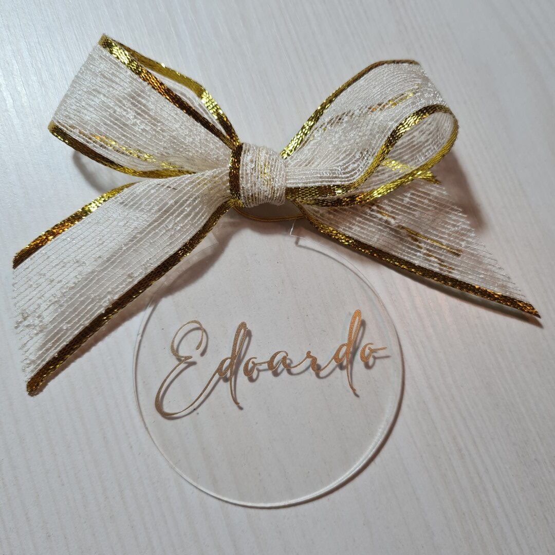 Segnaposto Pallina di Natale Personalizzato - immagine 3