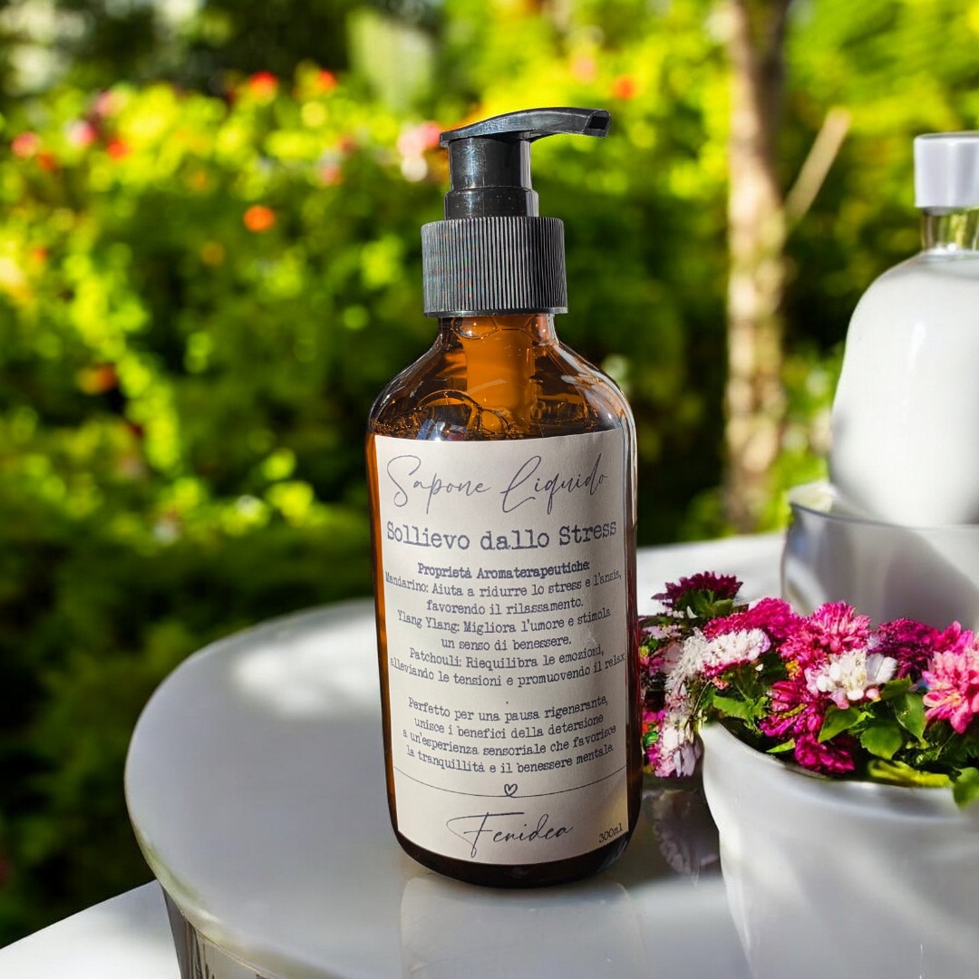 Sapone Liquido Aromaterapeutico per Ridurre lo Stress