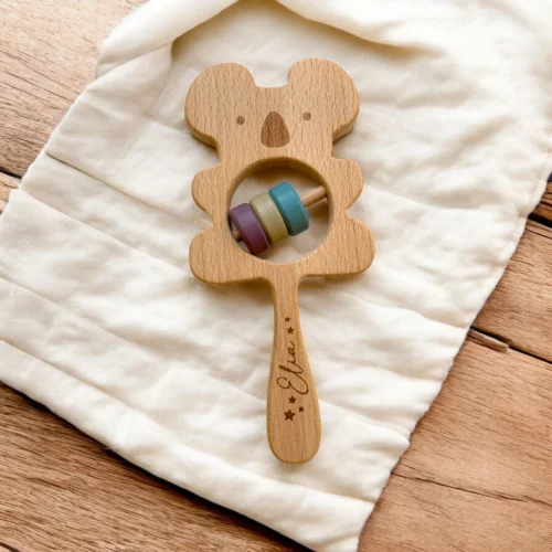 Sonaglio Koala in Legno Personalizzabile