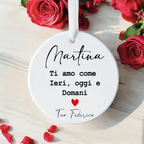 Ornamento con Dedica Speciale