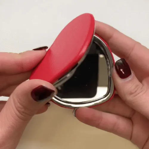 Specchietto da Borsa "Cuore" Personalizzabile