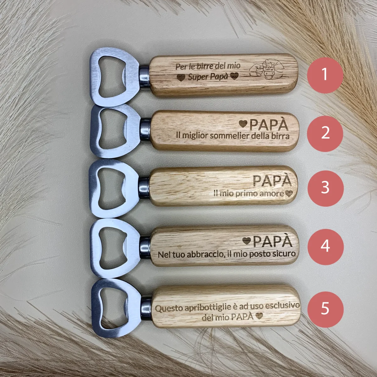 Apribottiglie Personalizzati Regalo Festa del Papà - immagine 2